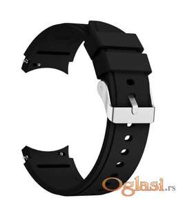 Silikonska narukvica crna Samsung watch 4/5/5pro